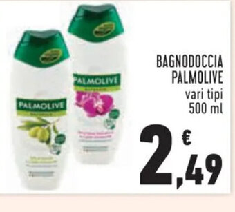 BAGNODOCCIA PALMOLIVE vari tipi 500 ml