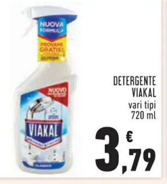 Conad DETERGENTE VIAKAL vari tipi 720 ml offerta