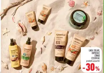 Conad LINEA SOLARI, DOPOSOLE CONAD ESSENTIAE offerta