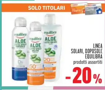 Conad LINEA SOLARI, DOPOSOLE EQUILIBRA offerta