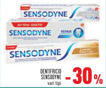 Conad DENTIFRICIO SENSODYNE vari tipi offerta