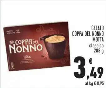 GELATO COPPA DEL NONNO MOTTA classica 288 g
