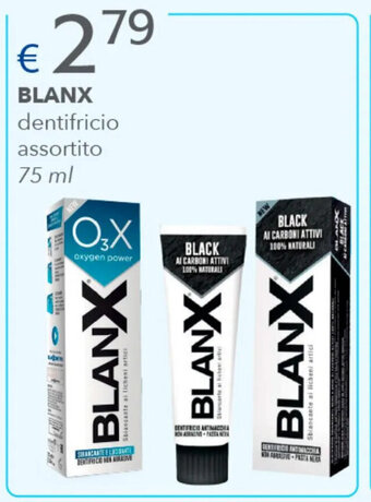 Acqua & Sapone BLANX dentifricio assortito 75 ml offerta