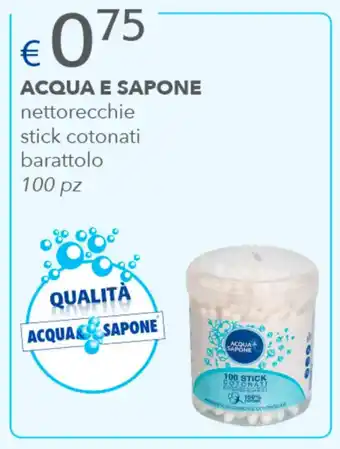 Acqua & Sapone ACQUA E SAPONE 100 pz offerta