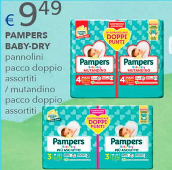 Acqua & Sapone PAMPERS BABY-DRY offerta