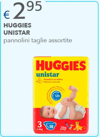 Acqua & Sapone HUGGIES UNISTAR offerta