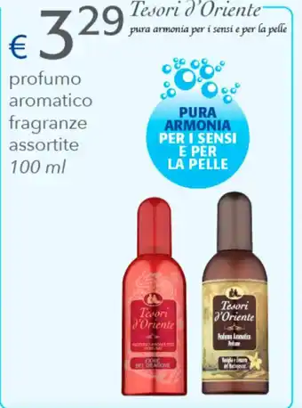 profumo aromatico fragranze assortite 100 ml