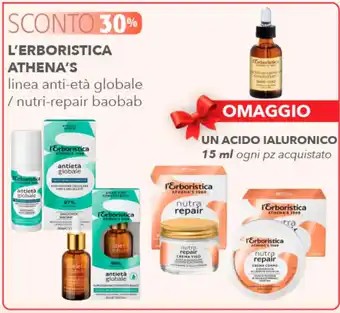 Acqua & Sapone L'ERBORISTICA ATHENA'S offerta