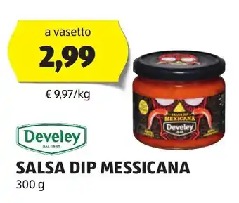 ALDI Develey SALSA DIP MESSICANA 300 g offerta