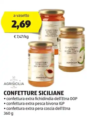 AGRISICILIA CONFETTURE SICILIANE 360 g