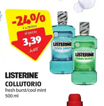 LISTERINE COLLUTORIO 500 ml