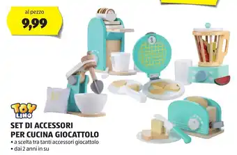 ALDI SET DI ACCESSORI PER CUCINA GIOCATTOLO offerta