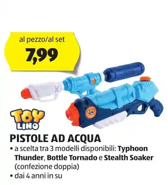 ALDI Toy Lino Pistole Ad Acqua offerta