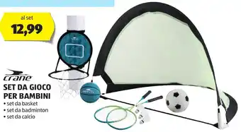 crane SET DA GIOCO PER BAMBINI