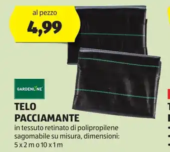 ALDI TELO PACCIAMANTE offerta