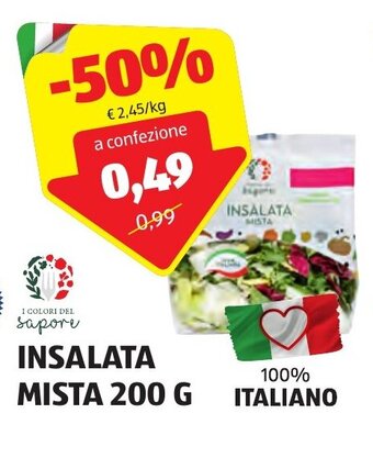 ALDI INSALATA MISTA 200 G offerta