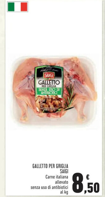 Conad Superstore GALLETTO PER GRIGLIA SAIGI offerta