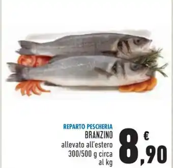 BRANZINO 300/500 g circa