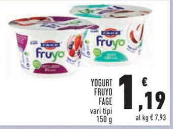 Conad Superstore YOGURT FRUYO FAGE vari tipi 150 g offerta