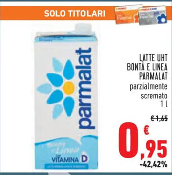 Conad Superstore LATTE UHT BONTÀ E LINEA PARMALAT 1 l offerta