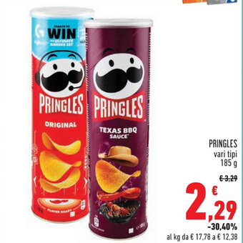 Conad Superstore PRINGLES vari tipi 185 g offerta