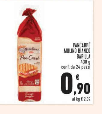 Conad Superstore PANCARRE MULINO BIANCO BARILLA 430 g offerta