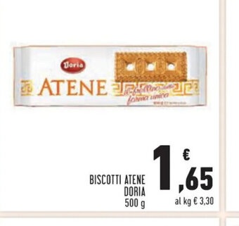 Conad Superstore BISCOTTI ATENE DORIA 500 g offerta