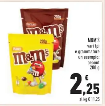 Conad Superstore M&M'S 200 g offerta