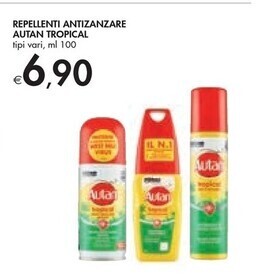 Bennet Autan repellenti antizanzare tropical offerta