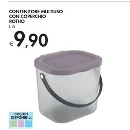 Bennet Rotho contenitore multiuso con coperchio offerta
