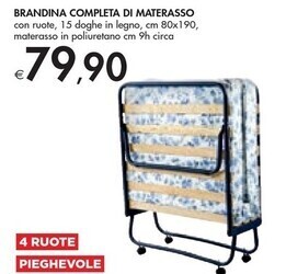 Bennet Brandina completa di materasso offerta