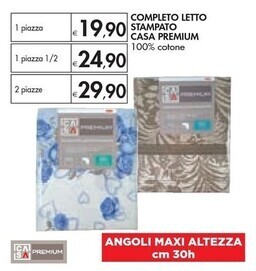 Casa premium - completo letto stampato