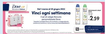 Bennet Dove deodorante spray offerta