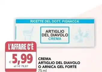Crema artiglio del diavolo o arnica gel forte