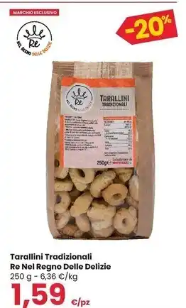 Interspar Re nel regno delle delizie tarallini tradizionali offerta