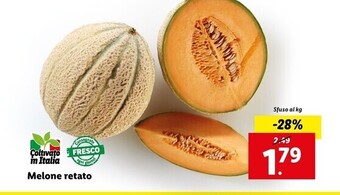 Lidl Melone retato offerta