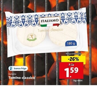 Lidl Italiamo tomino classico offerta