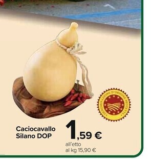 Caciocavallo silano dop