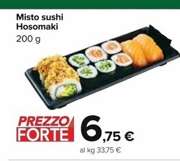 Misto sushi hosomaki