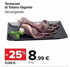 Carrefour Iper Tentacolo di totano gigante offerta