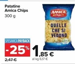 Carrefour Iper Amica chips patatine offerta