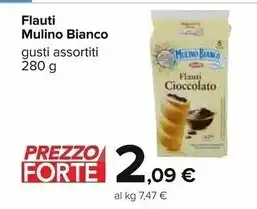 Carrefour Iper Mulino bianco flauti offerta