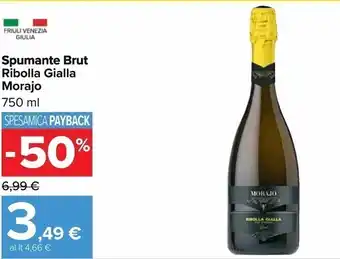 Morajo spumante brut ribolla gialla