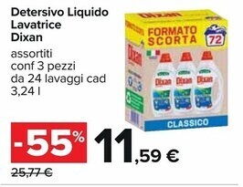 Dixan detersivo liquido lavatrice