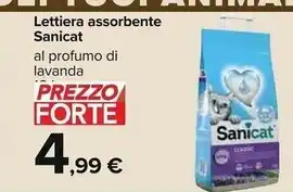 Sanicat lettiera assorbente