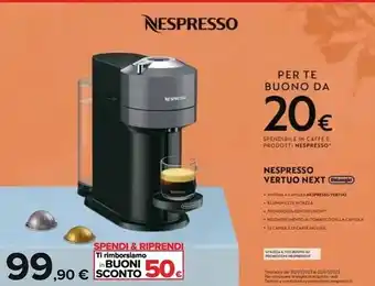 De longhi nespresso vertuo next