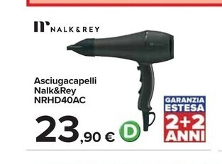 Carrefour Iper Nalk&rey asciugacapelli nrhd40ac offerta
