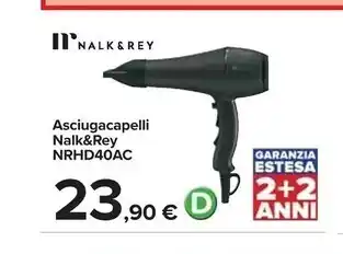 Nalk&rey asciugacapelli nrhd40ac