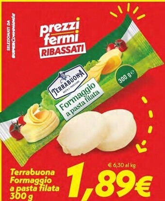 Iper Super Conveniente Terrabuona formaggio a pasta filata offerta