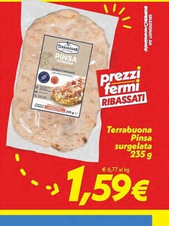 Iper Super Conveniente Terrabuona pinsa surgelata offerta